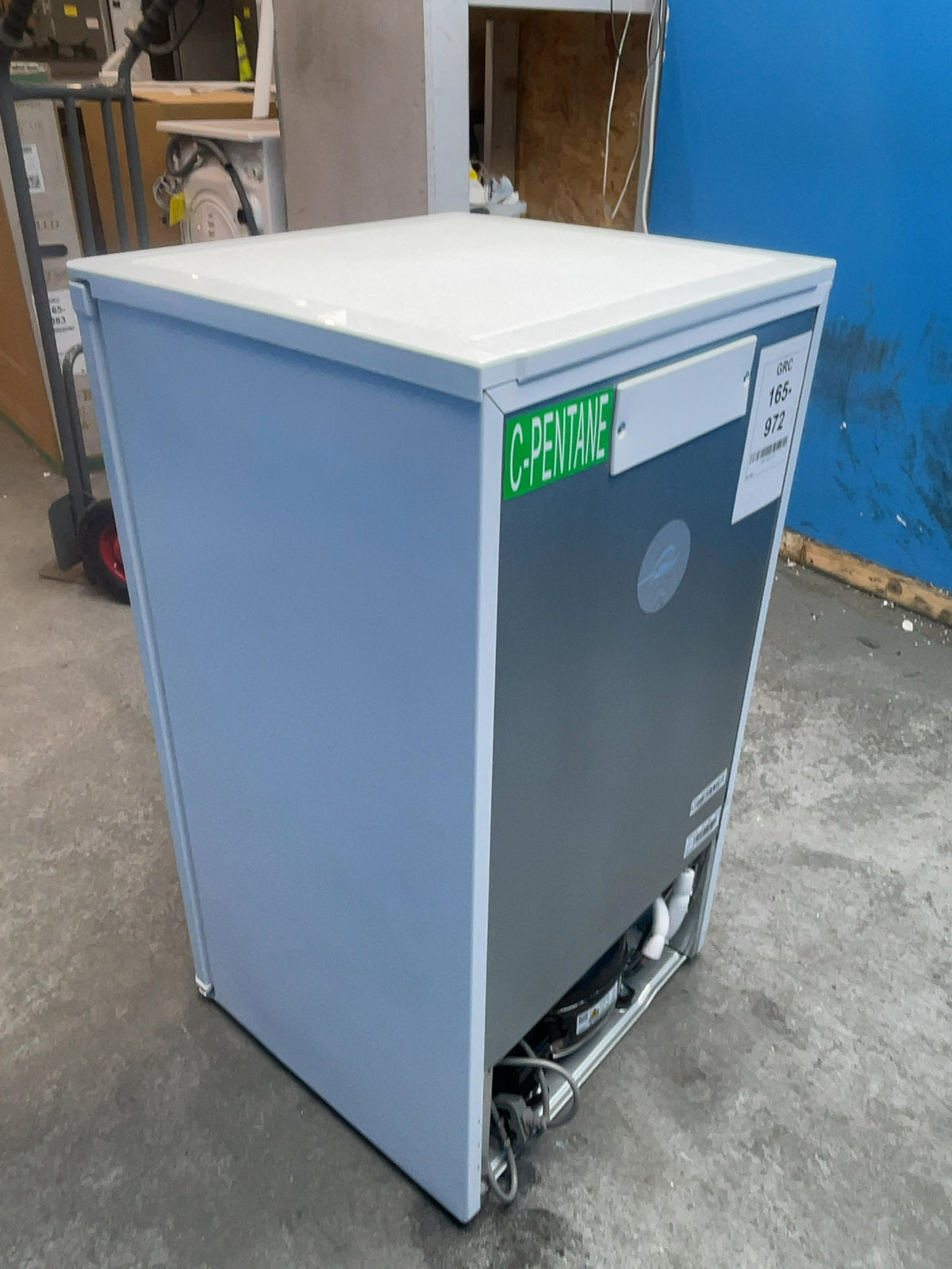 #GRC-165-972 - Hoover 48cm Undercounter Freezer – 60L Capacity, 3 Drawers, White