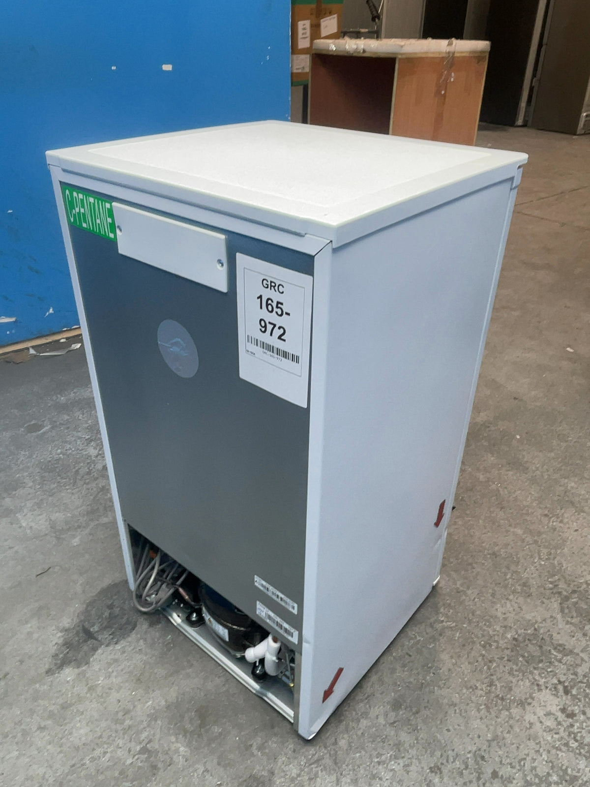 #GRC-165-972 - Hoover 48cm Undercounter Freezer – 60L Capacity, 3 Drawers, White
