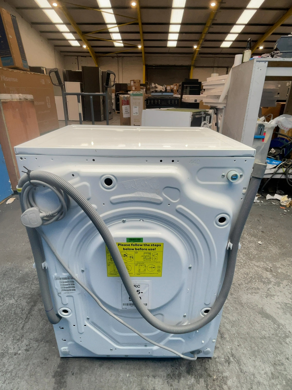 #GRC-165-989 - Haier 10kg 1400rpm Integrated Washing Machine – Inverter BPM, White