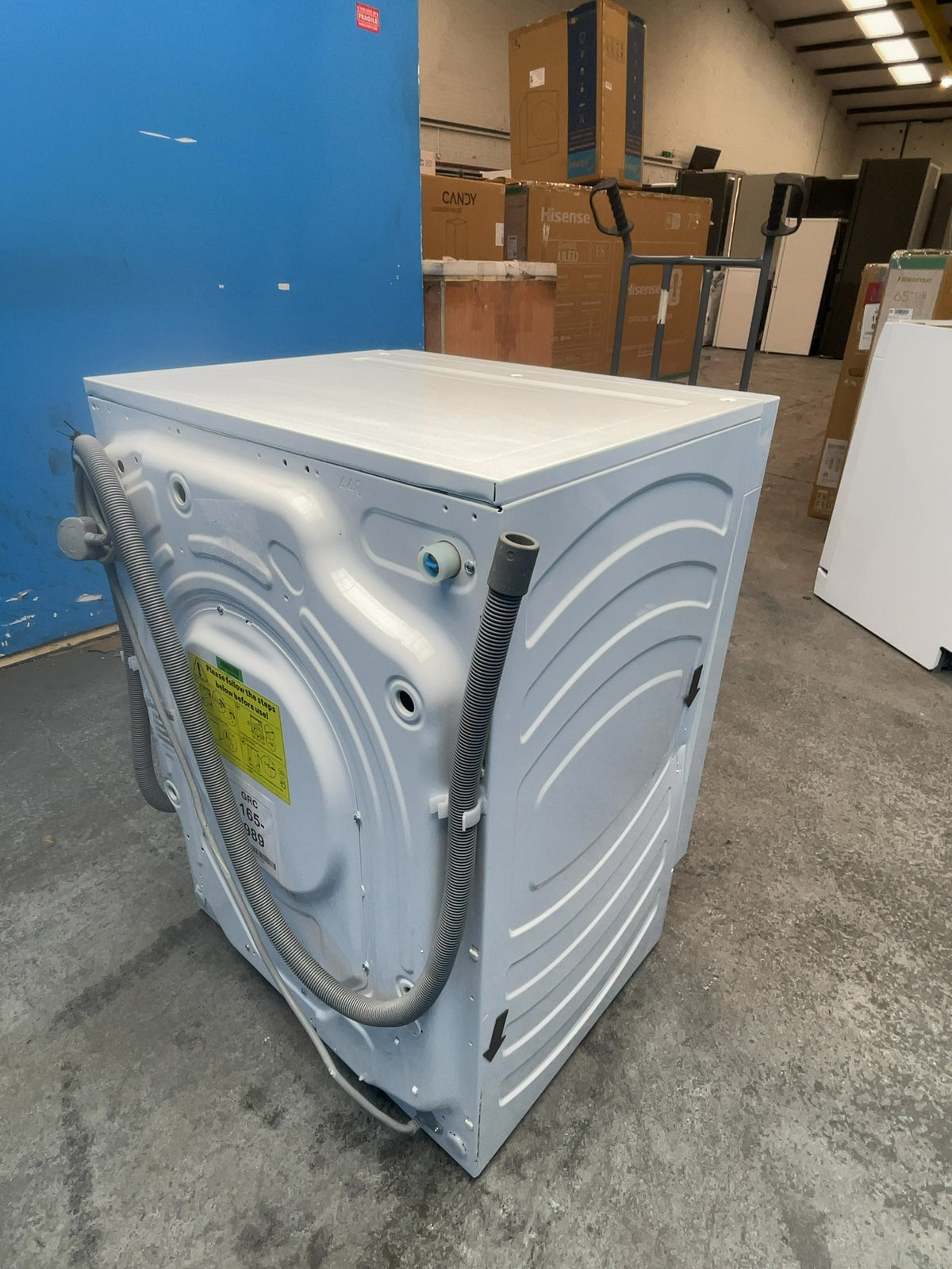 #GRC-165-989 - Haier 10kg 1400rpm Integrated Washing Machine – Inverter BPM, White