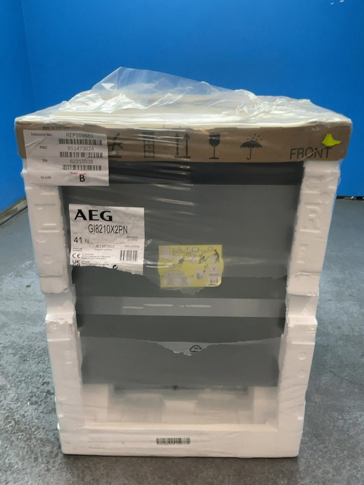 #GRC-166-017 - AEG 8000 SatelliteClean Pro 60cm Integrated Dishwasher – 14 Place Settings, SatelliteClean Pro, Smart Wi-Fi