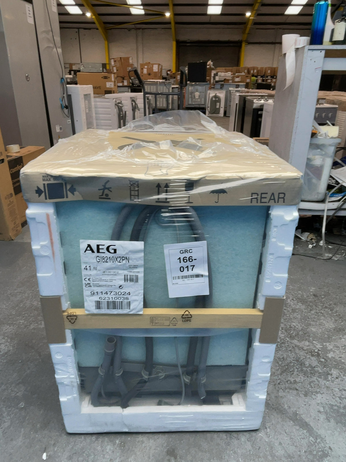 #GRC-166-017 - AEG 8000 SatelliteClean Pro 60cm Integrated Dishwasher – 14 Place Settings, SatelliteClean Pro, Smart Wi-Fi