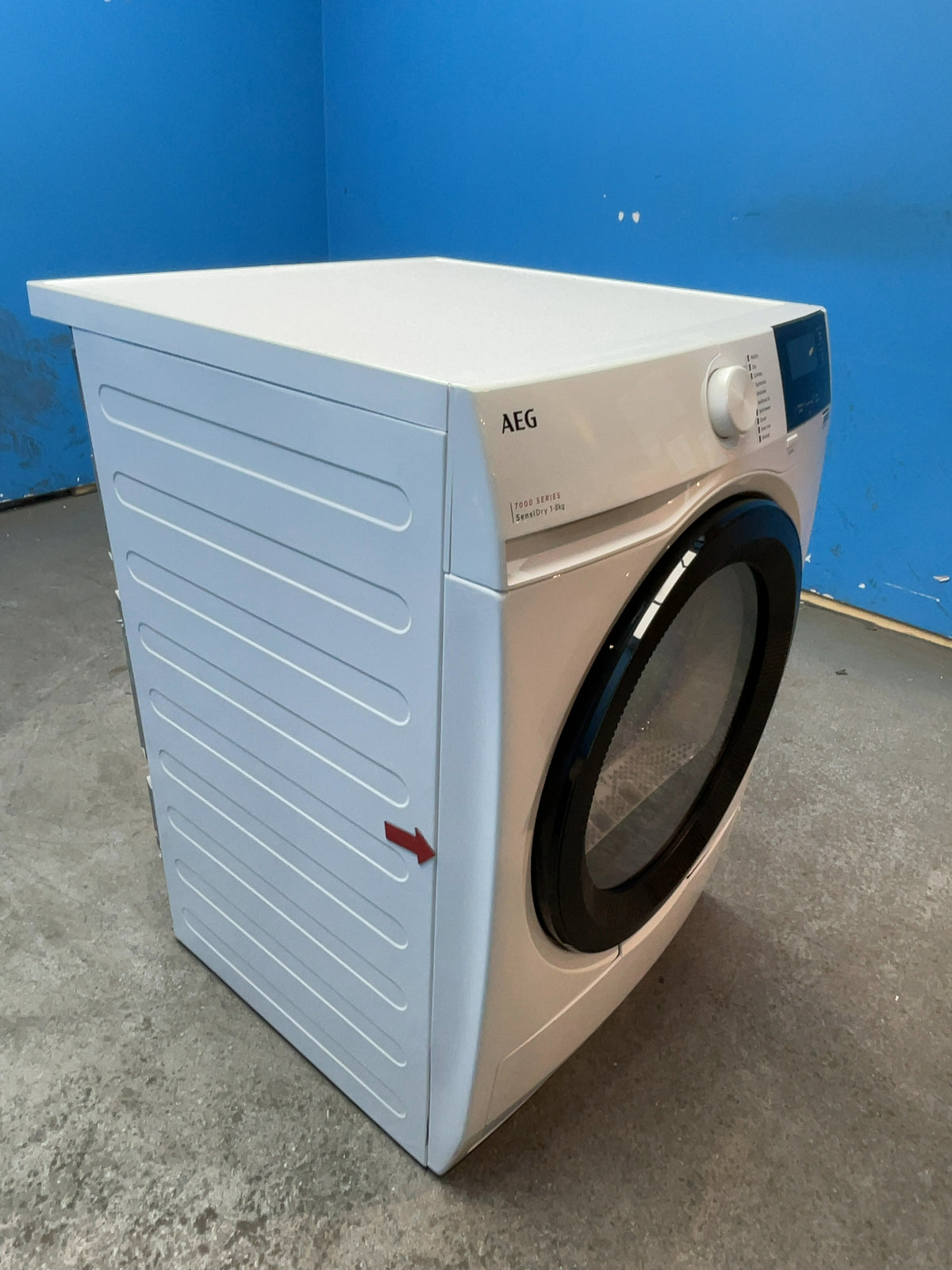 #GRC-166-018 - AEG 7000 Series 8kg Heat Pump Tumble Dryer – White, A++ Energy Rating