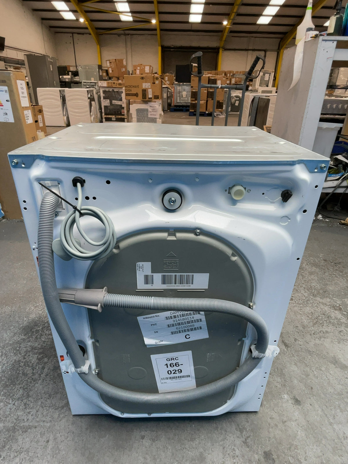 #GRC-166-029 - AEG 7kg 1400rpm Integrated Washing Machine – ProSteam, ProSense, White