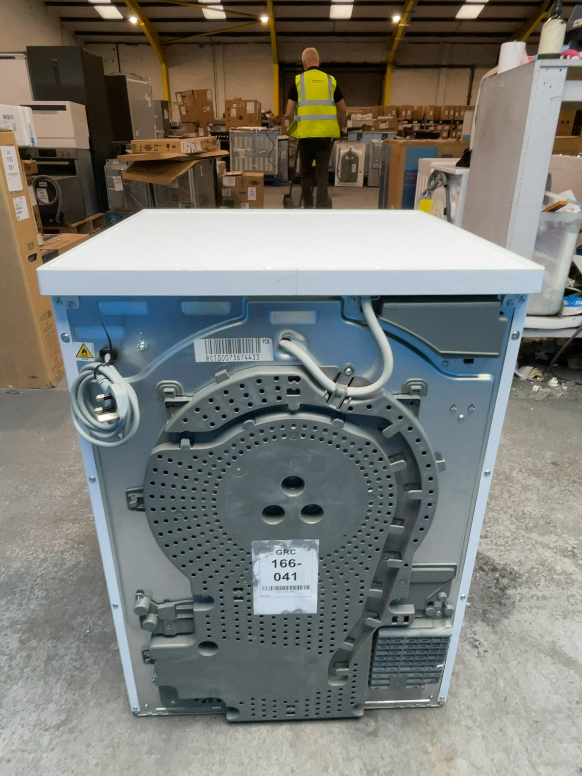 #GRC-166-041 - AEG TR959V6BC 9kg Heat Pump Tumble Dryer – 3DScan Tech, AbsoluteCare Pro, WiFi