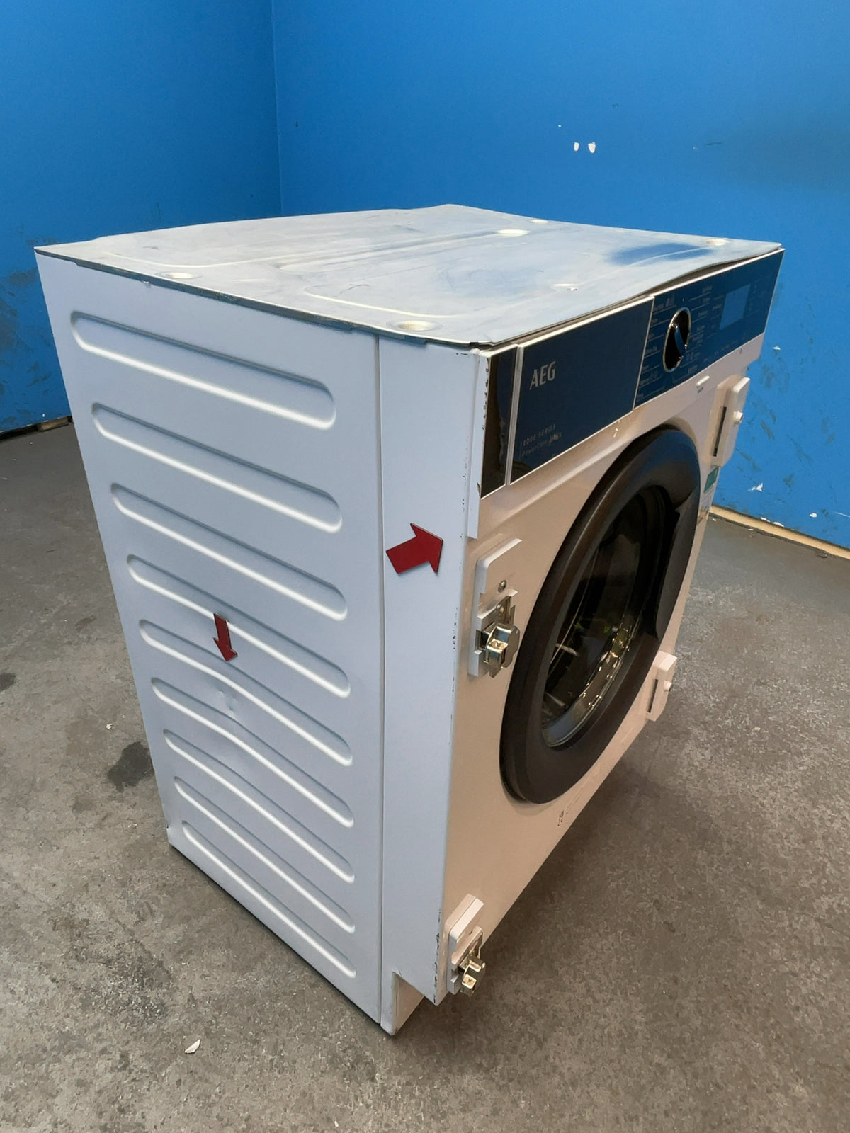 #GRC-166-050 - AEG 8000 Series PowerCare 8kg Integrated Washing Machine – 1400rpm, PowerClean 59min, Steam Refresh