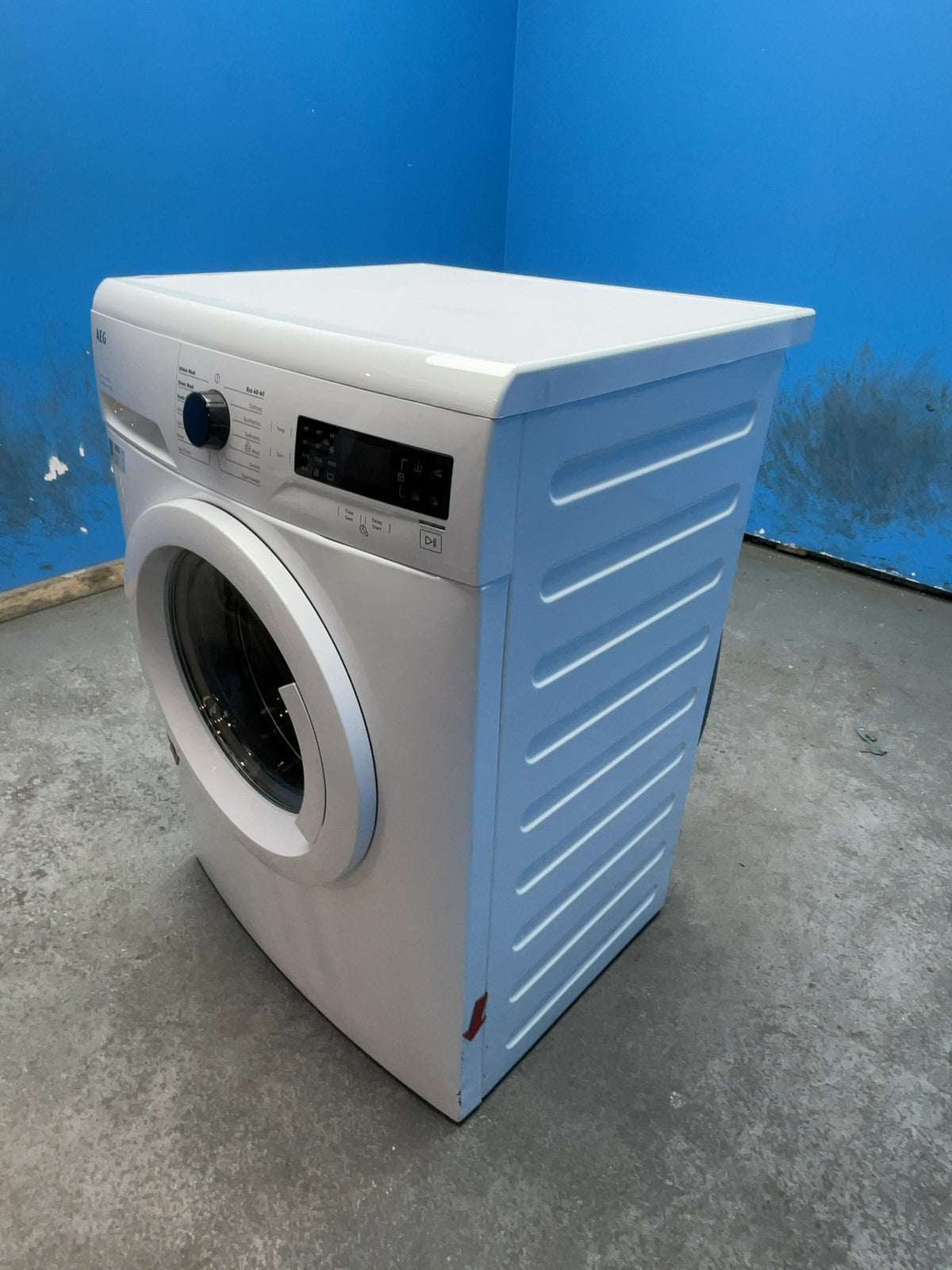 #GRC-166-051 - AEG 8kg 1400rpm Washing Machine – AutoSense Technology, Anti-Allergy Cycle & TimeSave, White