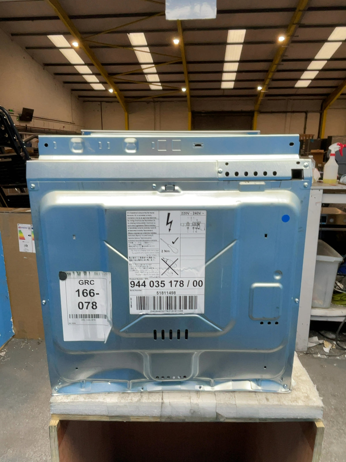 #GRC-166-078 - AEG 6000 SenseCook 60cm Electric Single Oven – 71L Capacity, Pyrolytic Self-Clean, WiFi Connected
