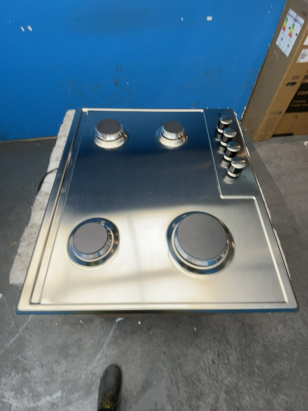 #GRC-166-096 - AEG 3000 Series 60cm Gas Hob – 4 Burners, Slimline Design, SpeedBurn Tech