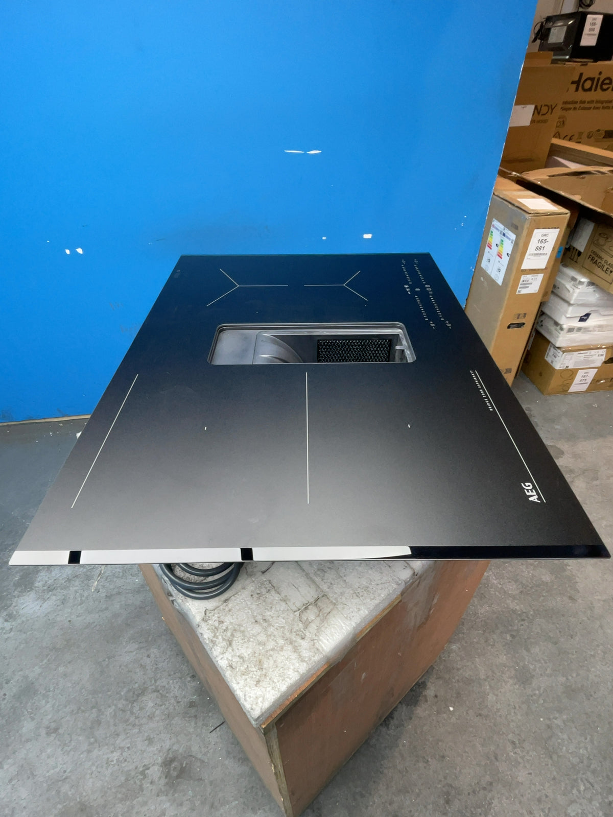 #GRC-166-110 - AEG 6000 Series 70cm Induction Hob – 4 Zones, SaphirMatt Finish