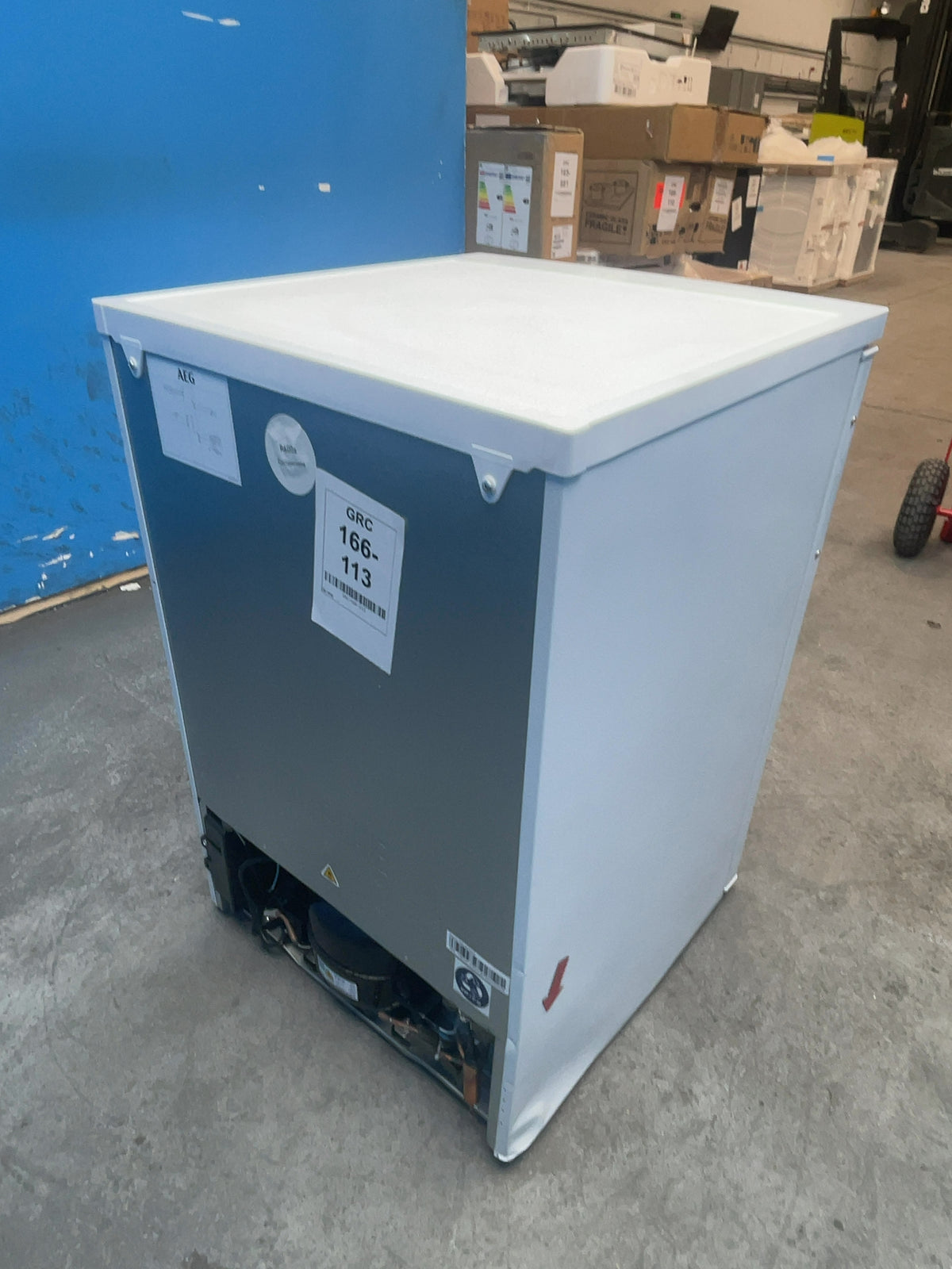 #GRC-166-113 - AEG 6000 Series 56cm Freestanding Under Counter Freezer – 85L, LowFrost, Frostmatic Fast Freeze