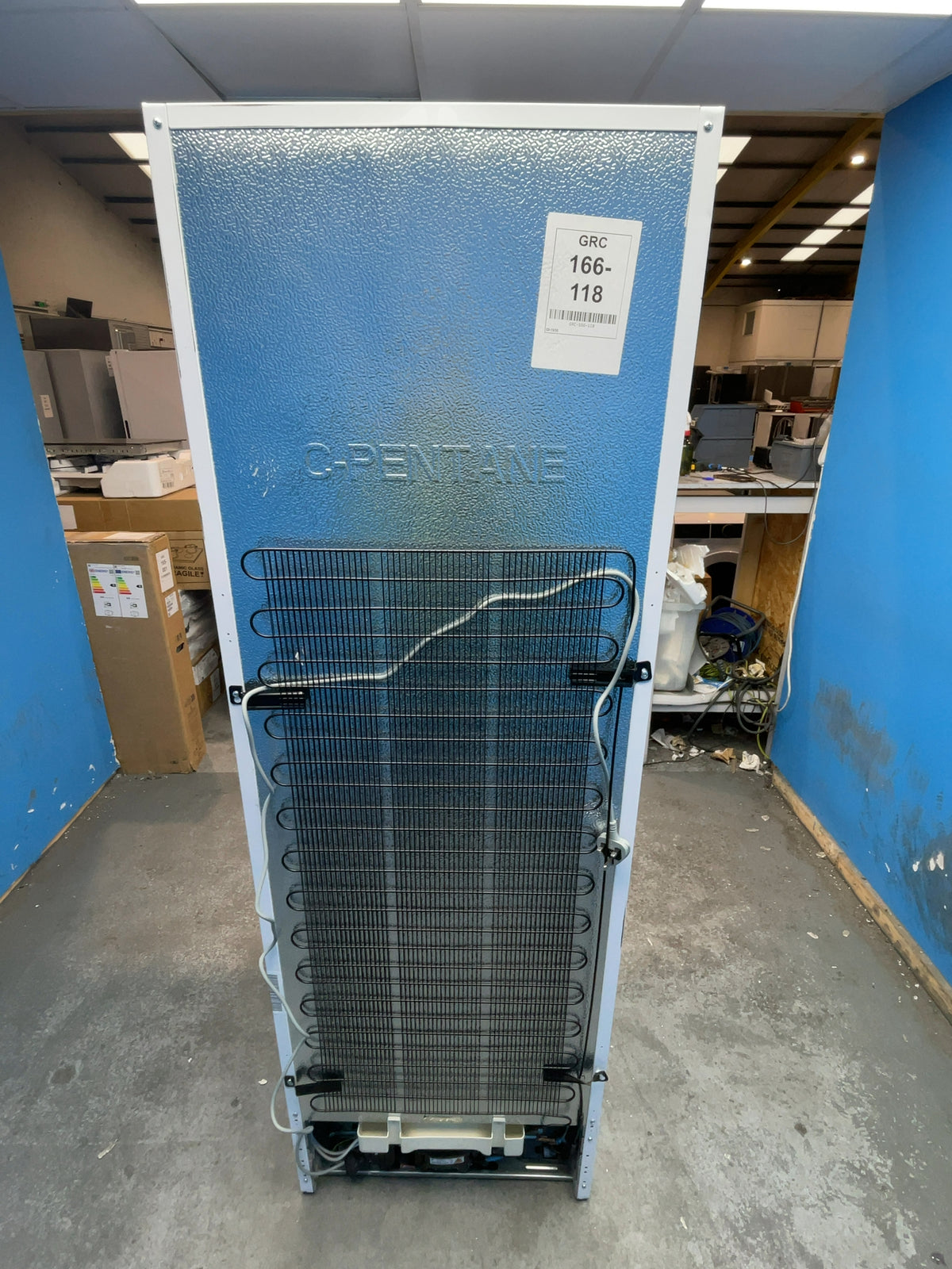 #GRC-166-118 - AEG 7000 Series 278L Upright Freezer – NoFrost MultiFlow, White