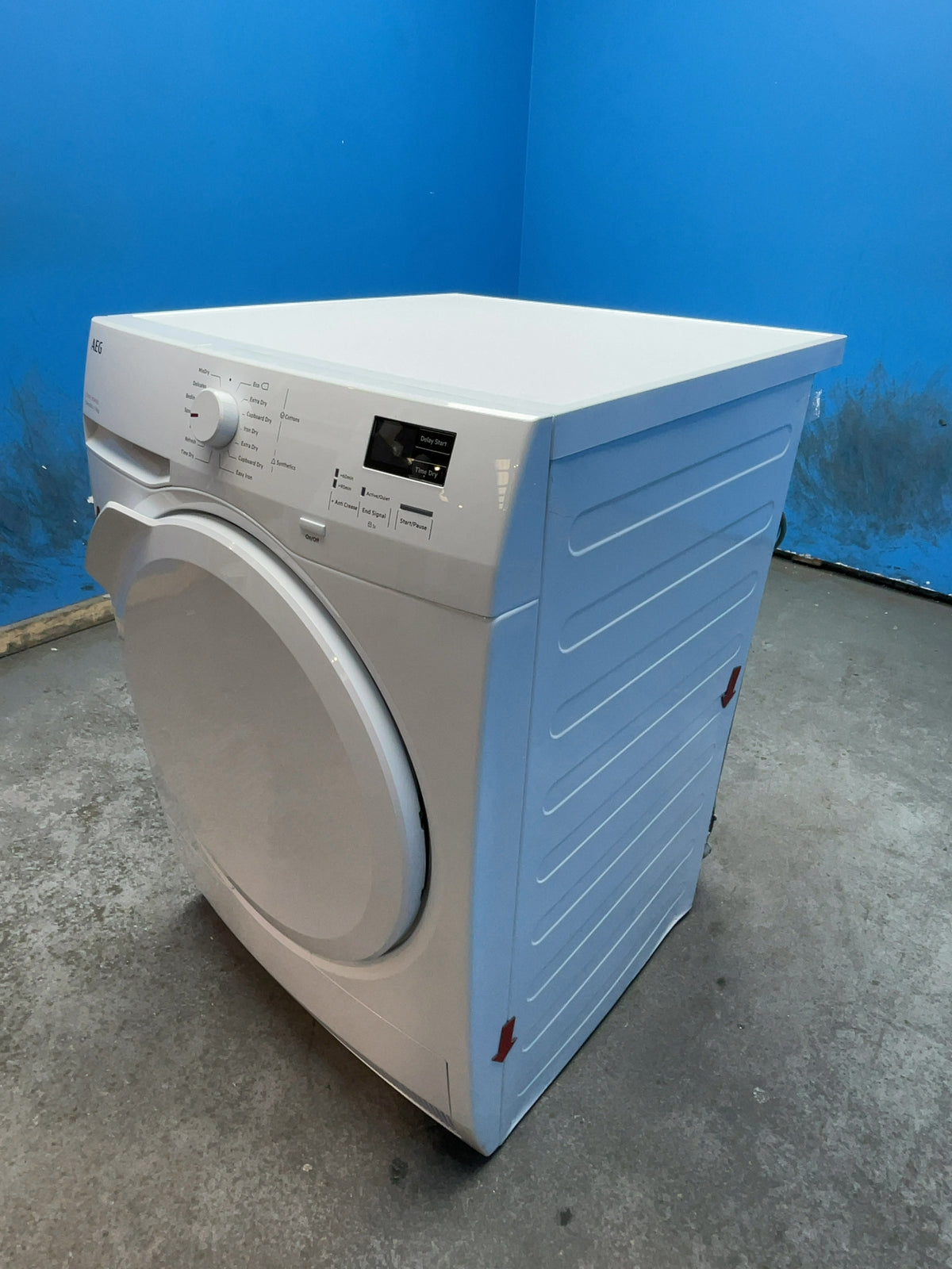 #GRC-166-125 - AEG 8kg 7000 Series Heat Pump Tumble Dryer – SensiDry, MixDry, White
