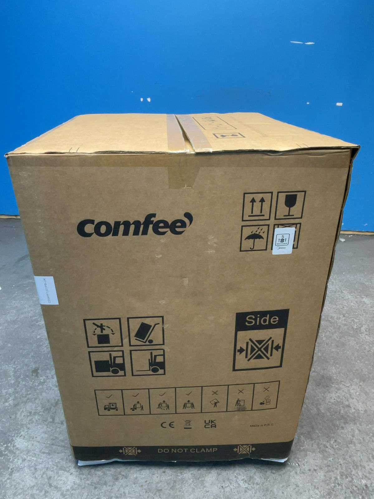#GRC-166-161 - Comfee Full Size Freestanding Dishwasher – 12 Place Settings, 30 Min Rapid Wash, Hygiene 72°C Cycle, Black