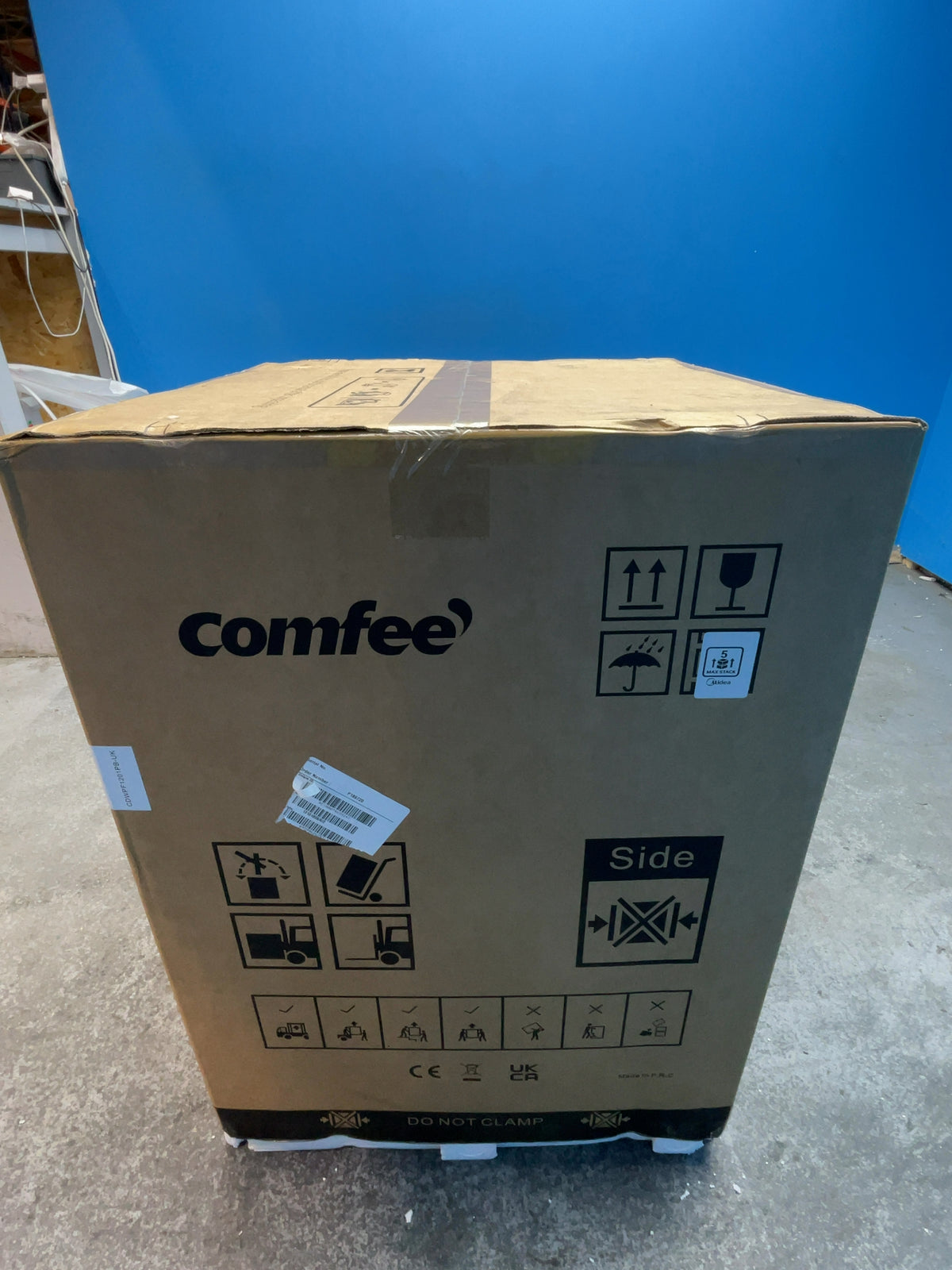 #GRC-166-162 - Comfee Full Size Freestanding Dishwasher – 12 Place Settings, 30 Min Rapid Wash, Hygiene 72°C Cycle, Black