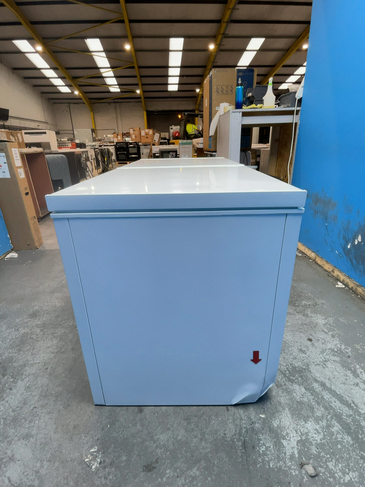 #GRC-166-173 - Midea 508L Chest Freezer – Convertible Fridge/Freezer, White