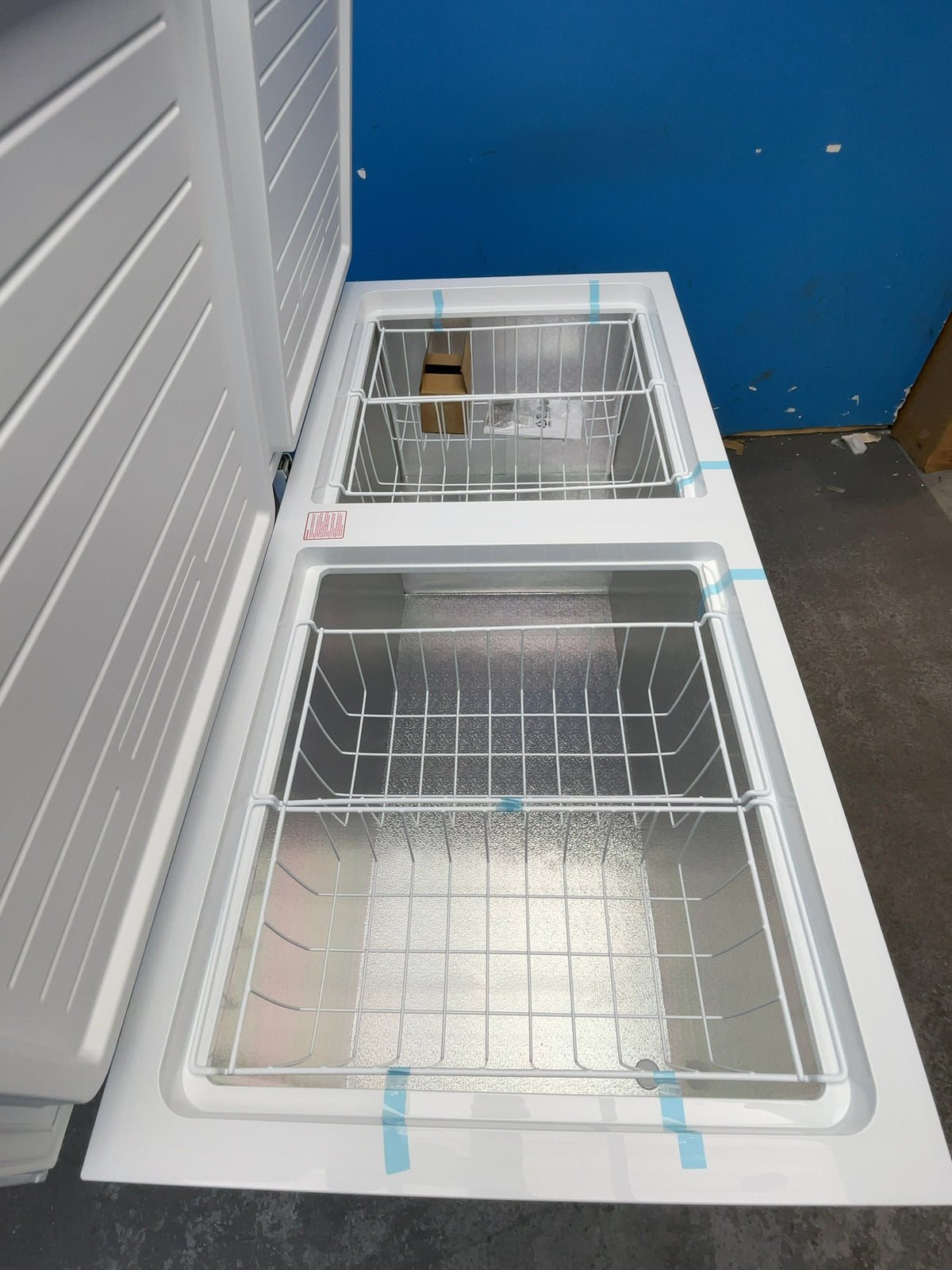 #GRC-166-173 - Midea 508L Chest Freezer – Convertible Fridge/Freezer, White