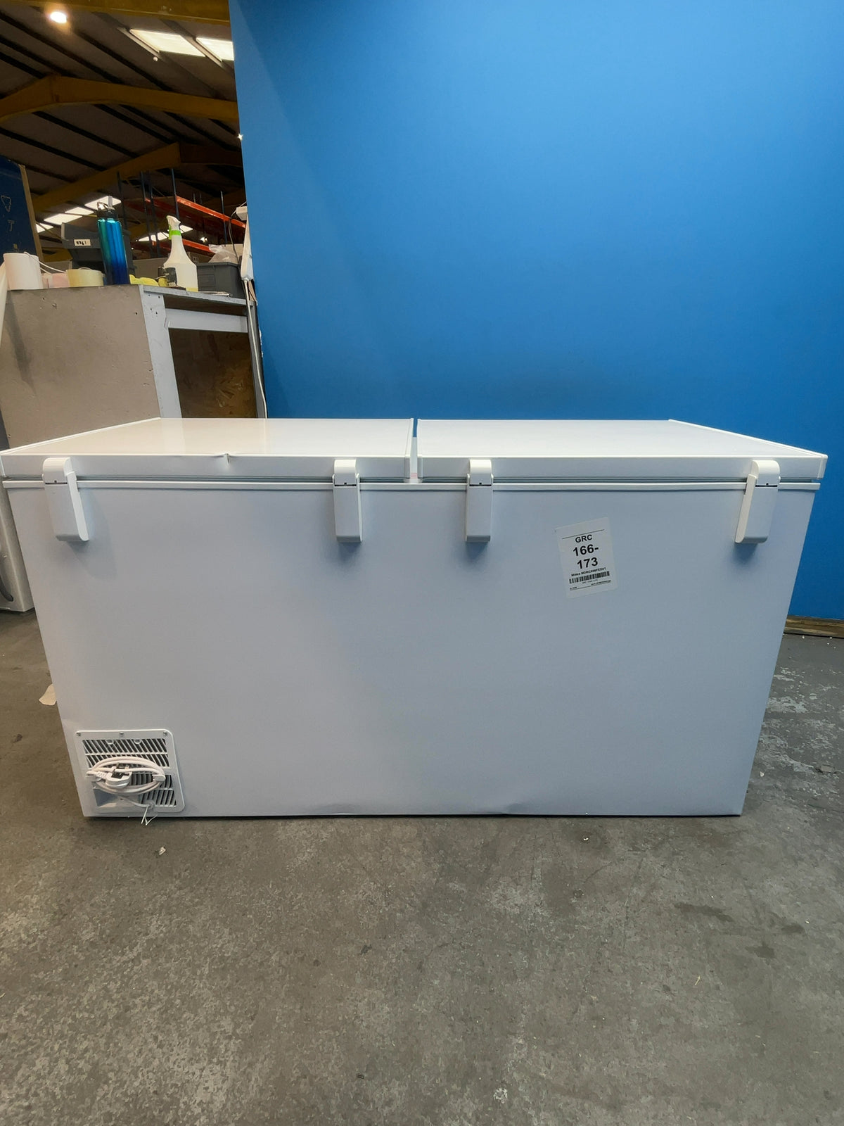 #GRC-166-173 - Midea 508L Chest Freezer – Convertible Fridge/Freezer, White