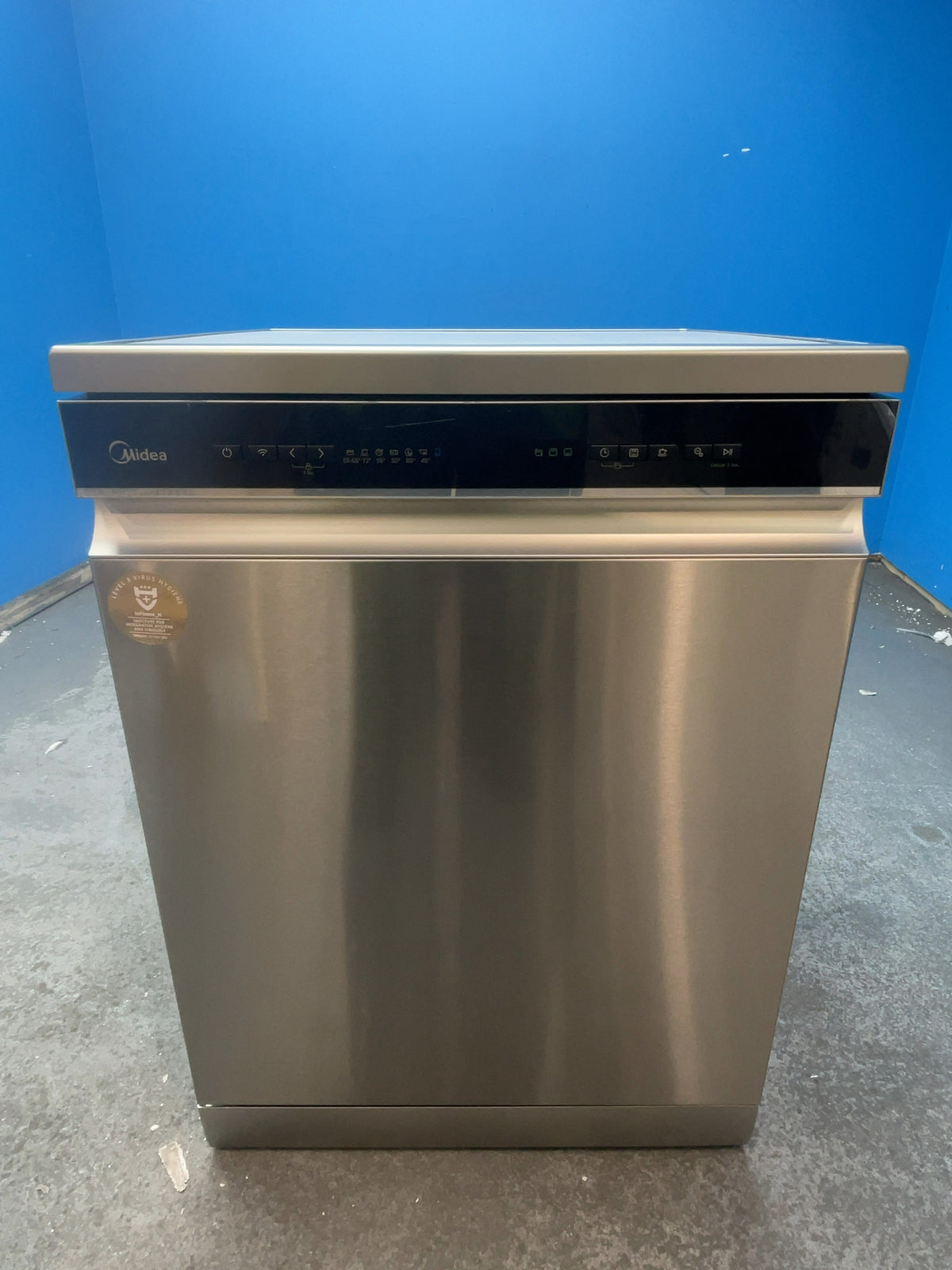 #GRC-166-187 - Midea 60cm Dishwasher – 14 Place Settings, WiFi Connected, C Rated