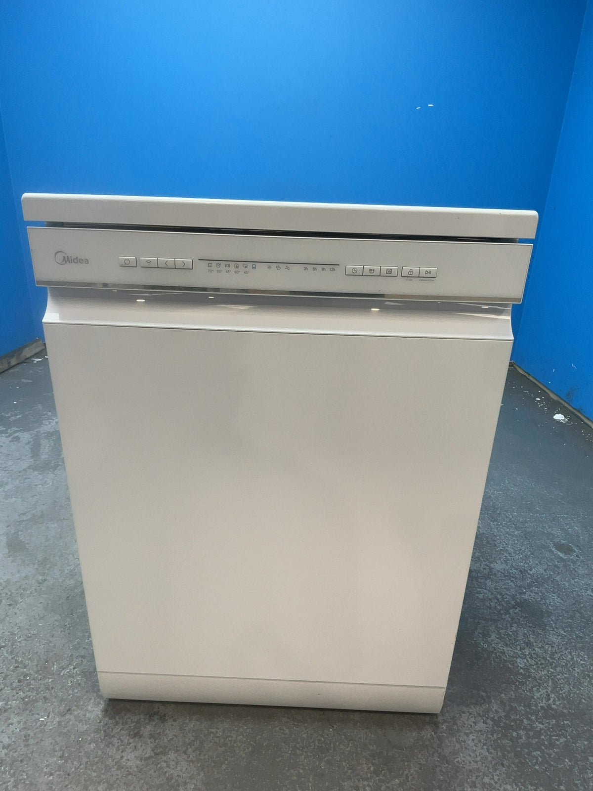 #GRC-166-204 - Midea 60cm Dishwasher – 12 Place Settings, WiFi Connected, E Rated, White