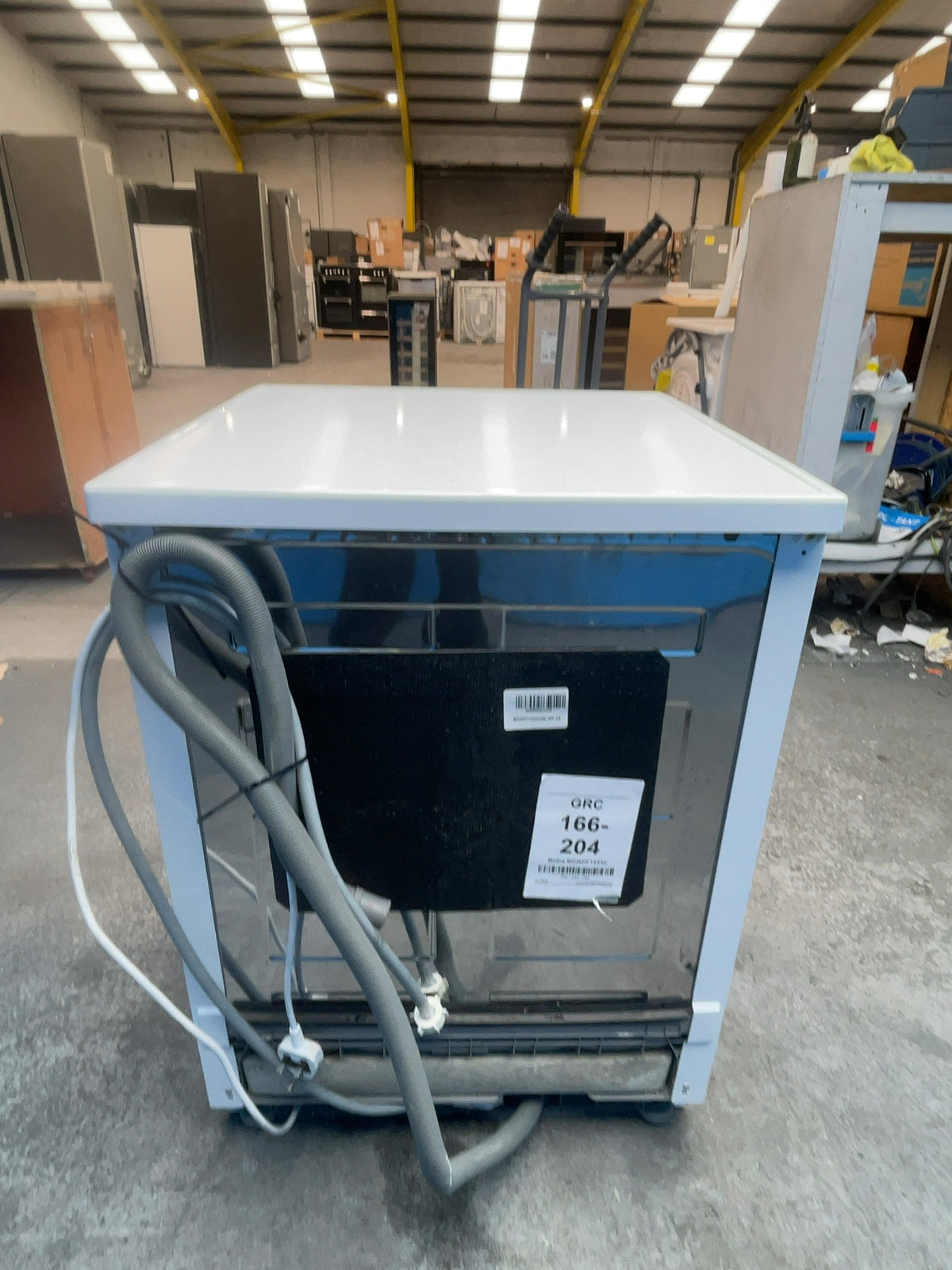 #GRC-166-204 - Midea 60cm Dishwasher – 12 Place Settings, WiFi Connected, E Rated, White