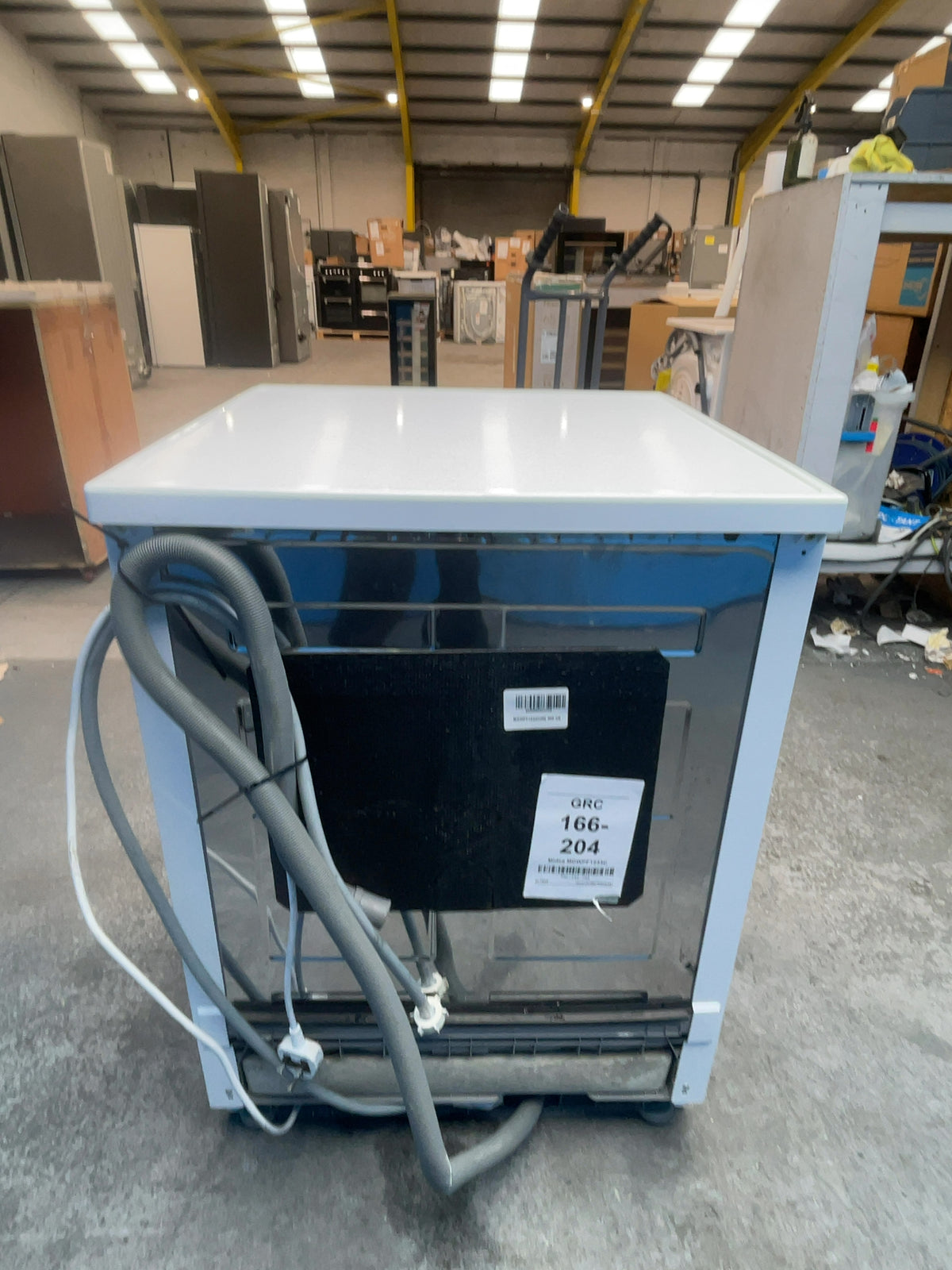 #GRC-166-204 - Midea 60cm Dishwasher – 12 Place Settings, WiFi Connected, E Rated, White