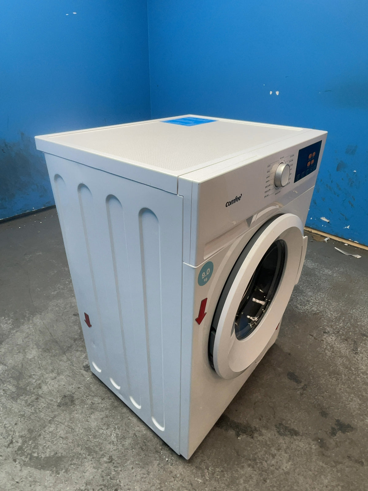 #GRC-166-208 - Comfee 9kg 1400rpm Freestanding Washing Machine – 15 Programmes, Quick Wash, White