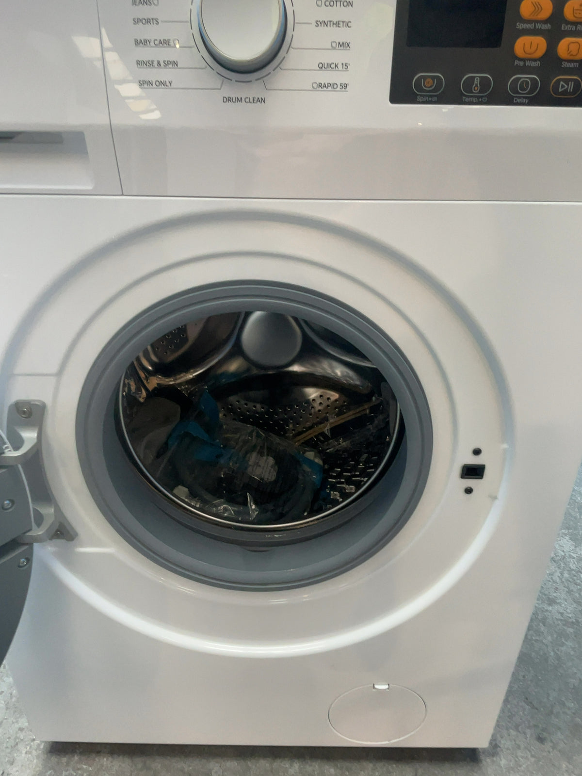 #GRC-166-217 - Comfee 9kg 1400rpm Freestanding Washing Machine – 15 Programmes, Quick Wash, White