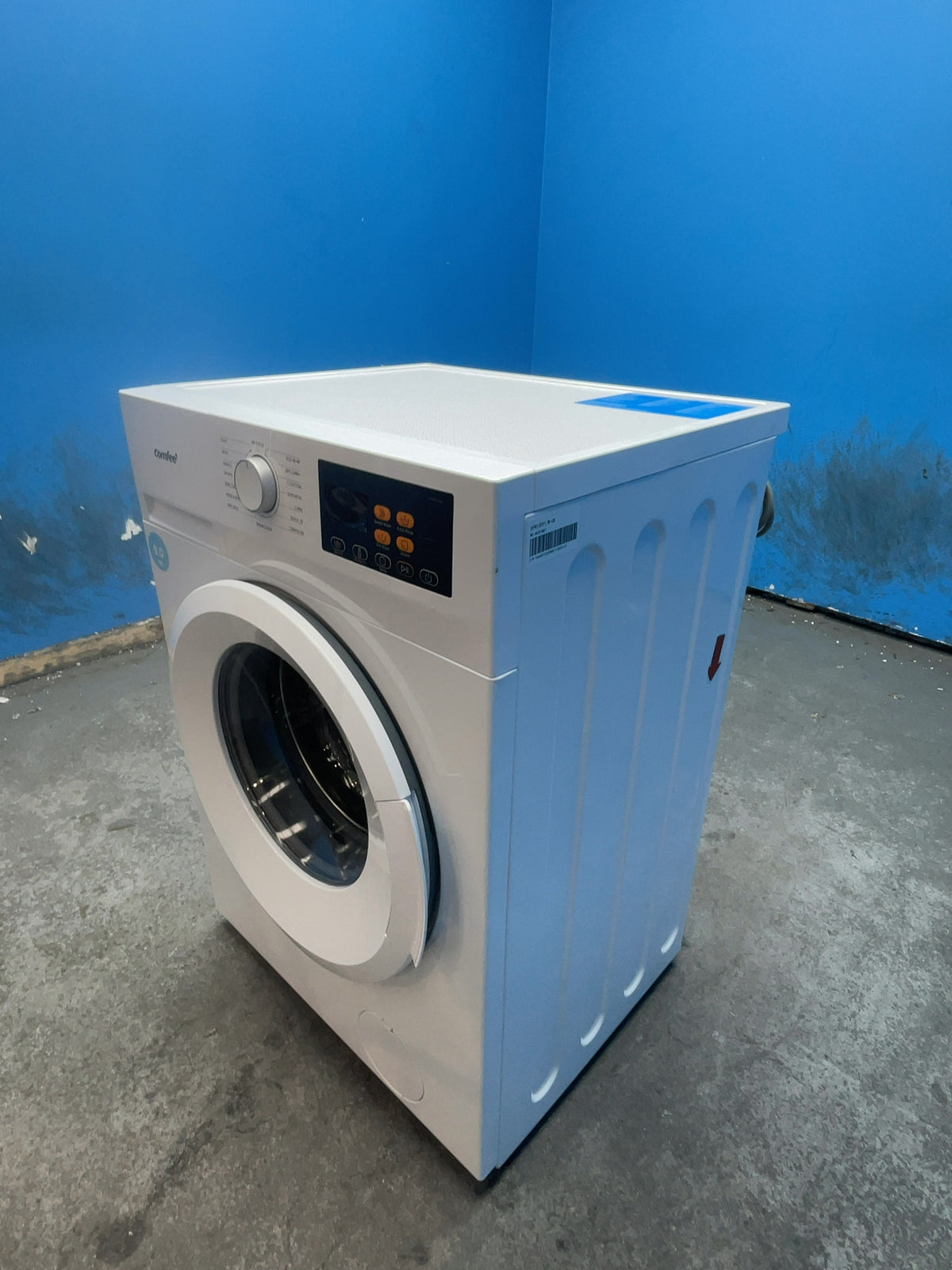 #GRC-166-217 - Comfee 9kg 1400rpm Freestanding Washing Machine – 15 Programmes, Quick Wash, White