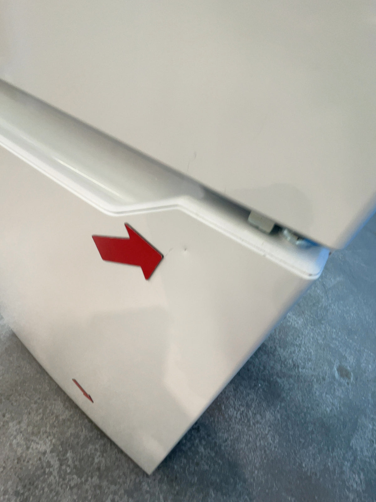 #GRC-166-222 - Midea 59.9cm 60/40 Fridge Freezer – 310L, White, Total No Frost