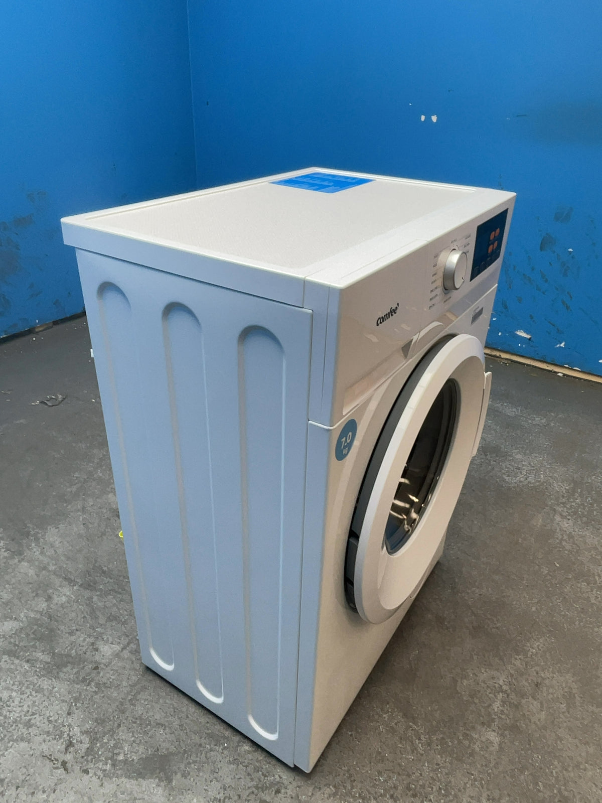#GRC-166-234 - Comfee 7kg 1200rpm Washing Machine – Steam Wash & 15 Min Quick Cycle, White