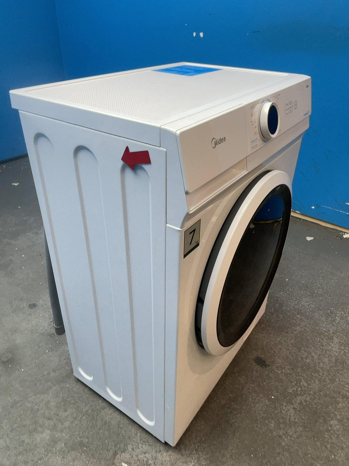 #GRC-166-341 - Midea 7kg 1200rpm Washing Machine – Allergy Care, Steam Care, White