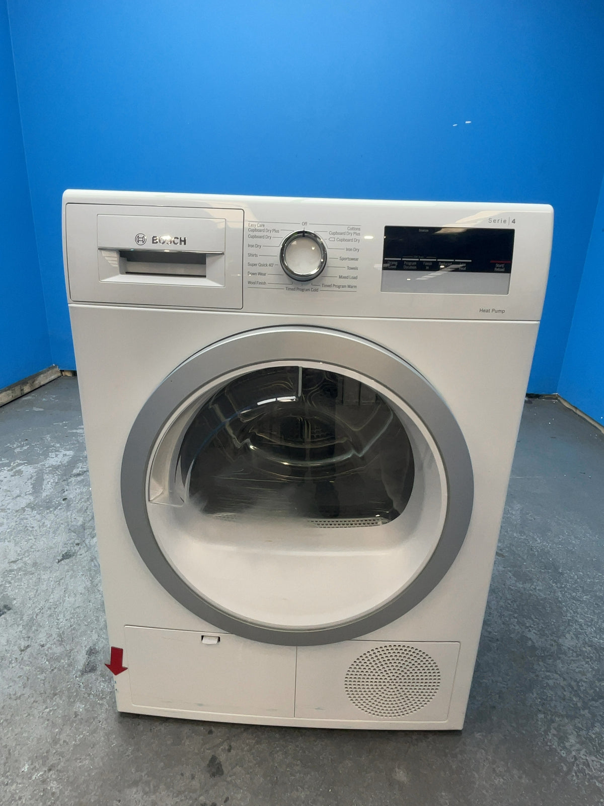 #GRC-166-350 - Bosch Serie 4 8kg Heat Pump Tumble Dryer – AutoDry, SensitiveDrying, LED Display