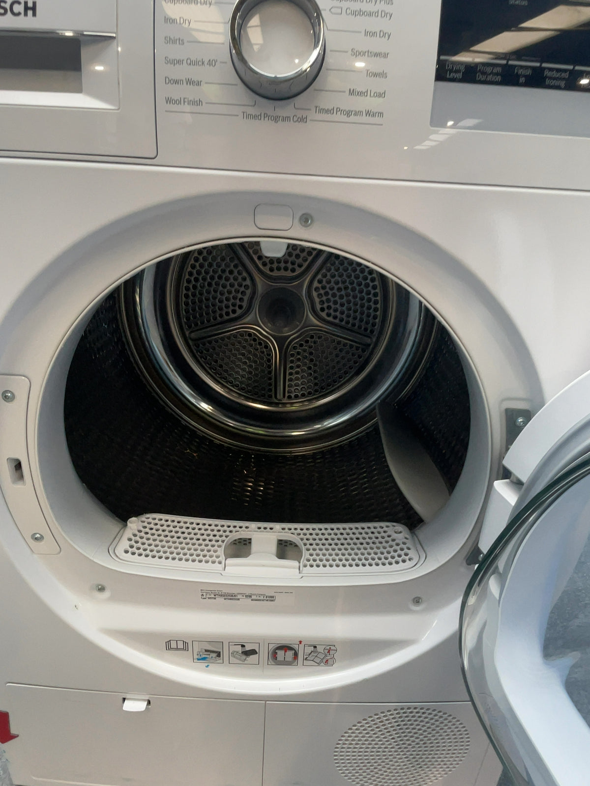 #GRC-166-350 - Bosch Serie 4 8kg Heat Pump Tumble Dryer – AutoDry, SensitiveDrying, LED Display