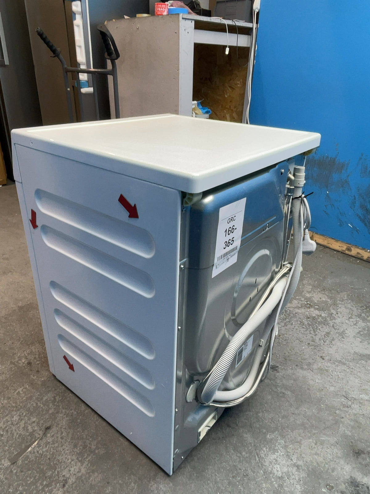 #GRC-166-365 - Miele Washer Dryer – 7kg Wash / 4kg Dry, 1600rpm, PowerWash 2.0 & Steam, Lotus White