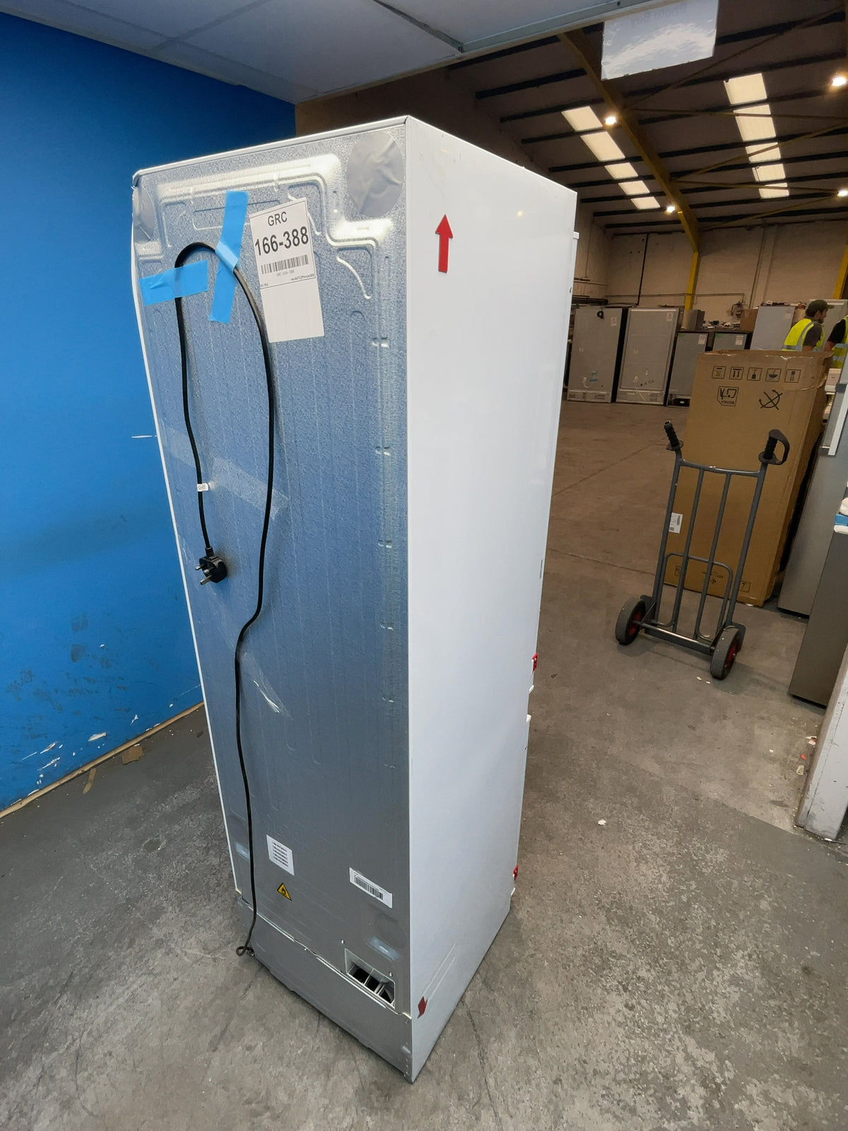 #GRC-166-388 - Hoover 54cm Integrated 70/30 Fridge Freezer – 251L, White