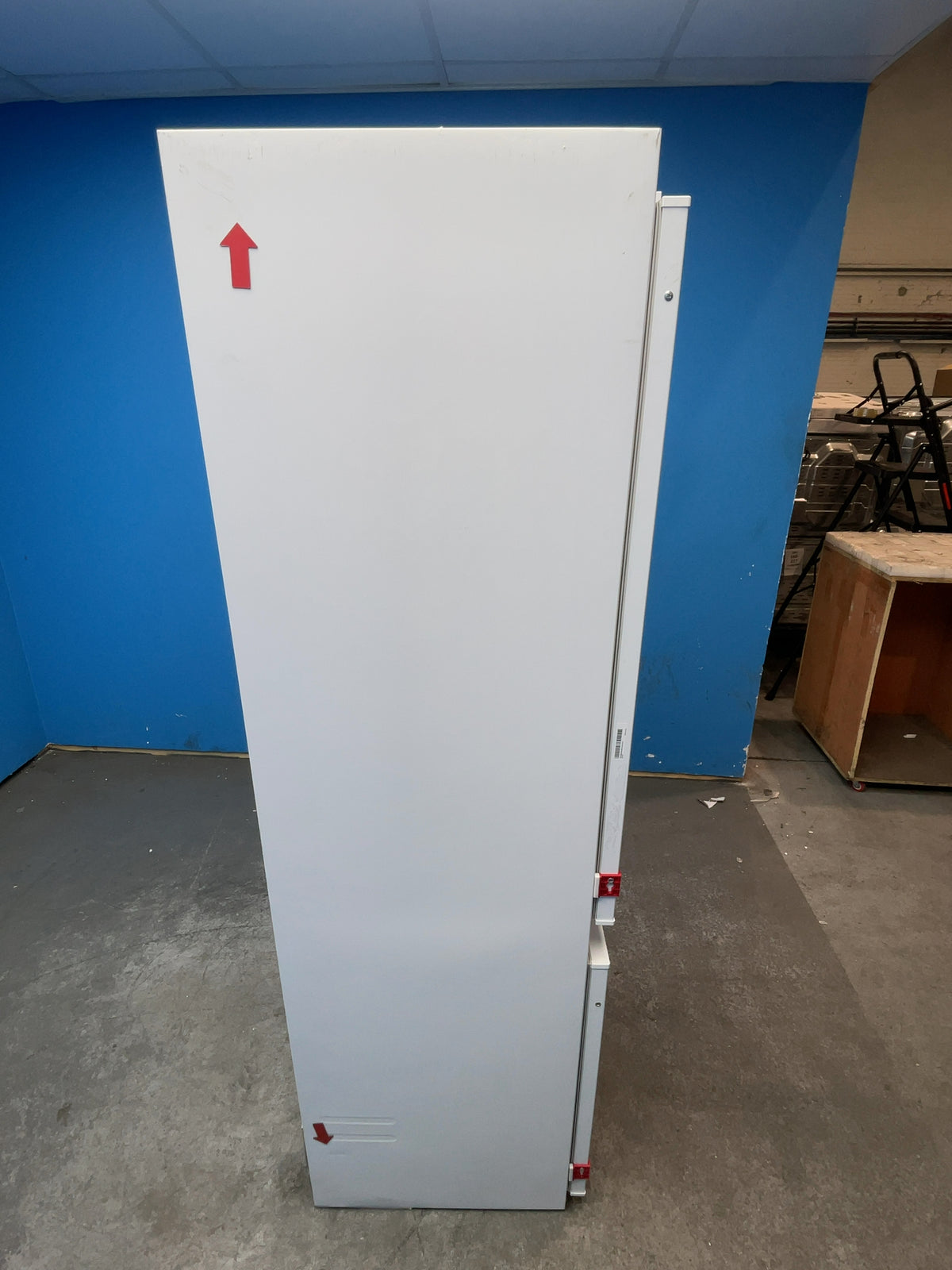 #GRC-166-388 - Hoover 54cm Integrated 70/30 Fridge Freezer – 251L, White