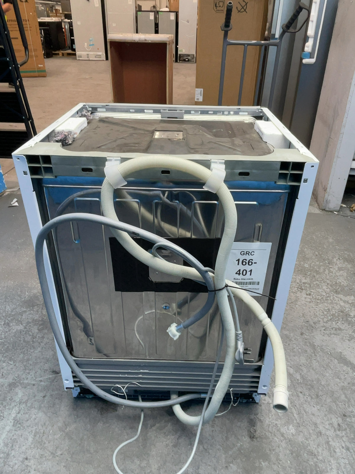 #GRC-166-401 - Beko 60cm Integrated Dishwasher – 13 Place Settings, E Rated