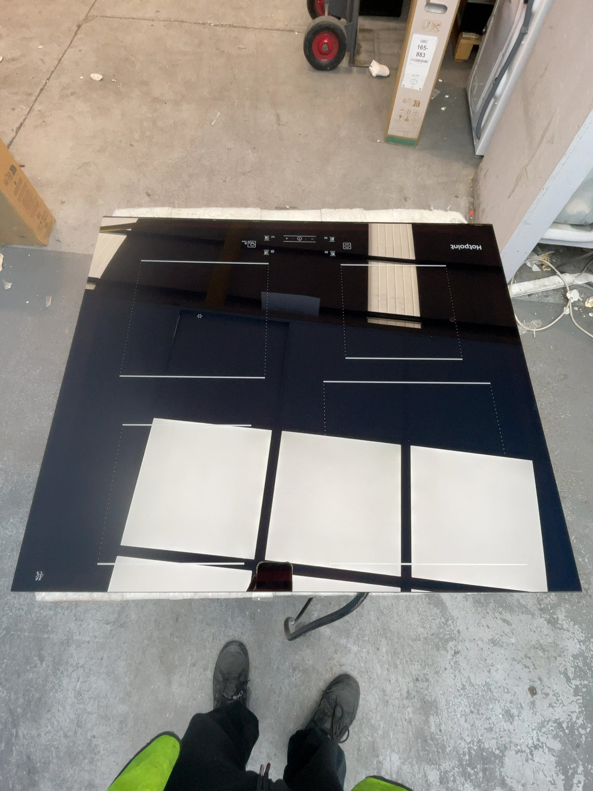 #GRC-166-428 - Hotpoint 60cm Built-in Induction Hob – 4 Zones, My Menu, Touch Controls