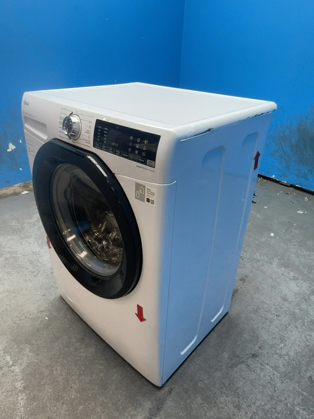 #GRC-166-468 - Hoover H-WASH 350 9kg 1400rpm Washing Machine – Allergy Care Pro, White