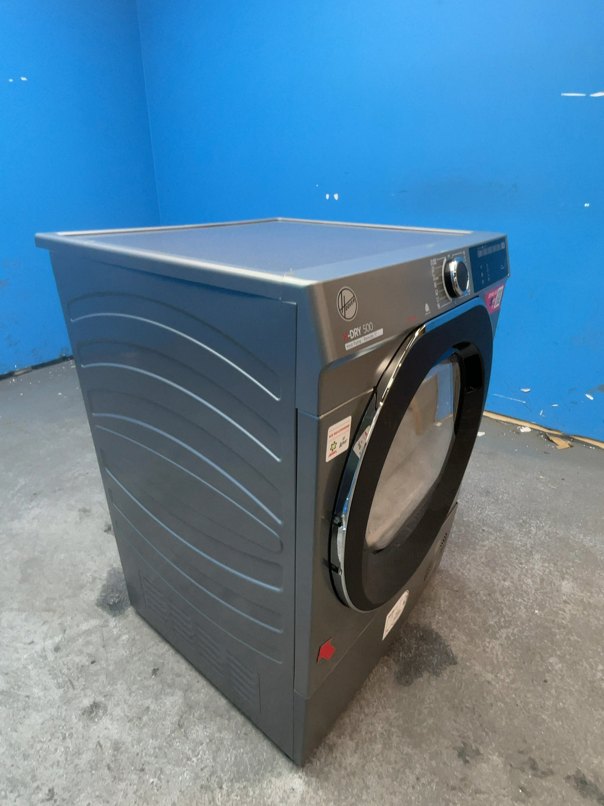 #GRC-166-483 - Hoover H-DRY 500 10kg Heat Pump Tumble Dryer – Wi-Fi Connected, Anthracite