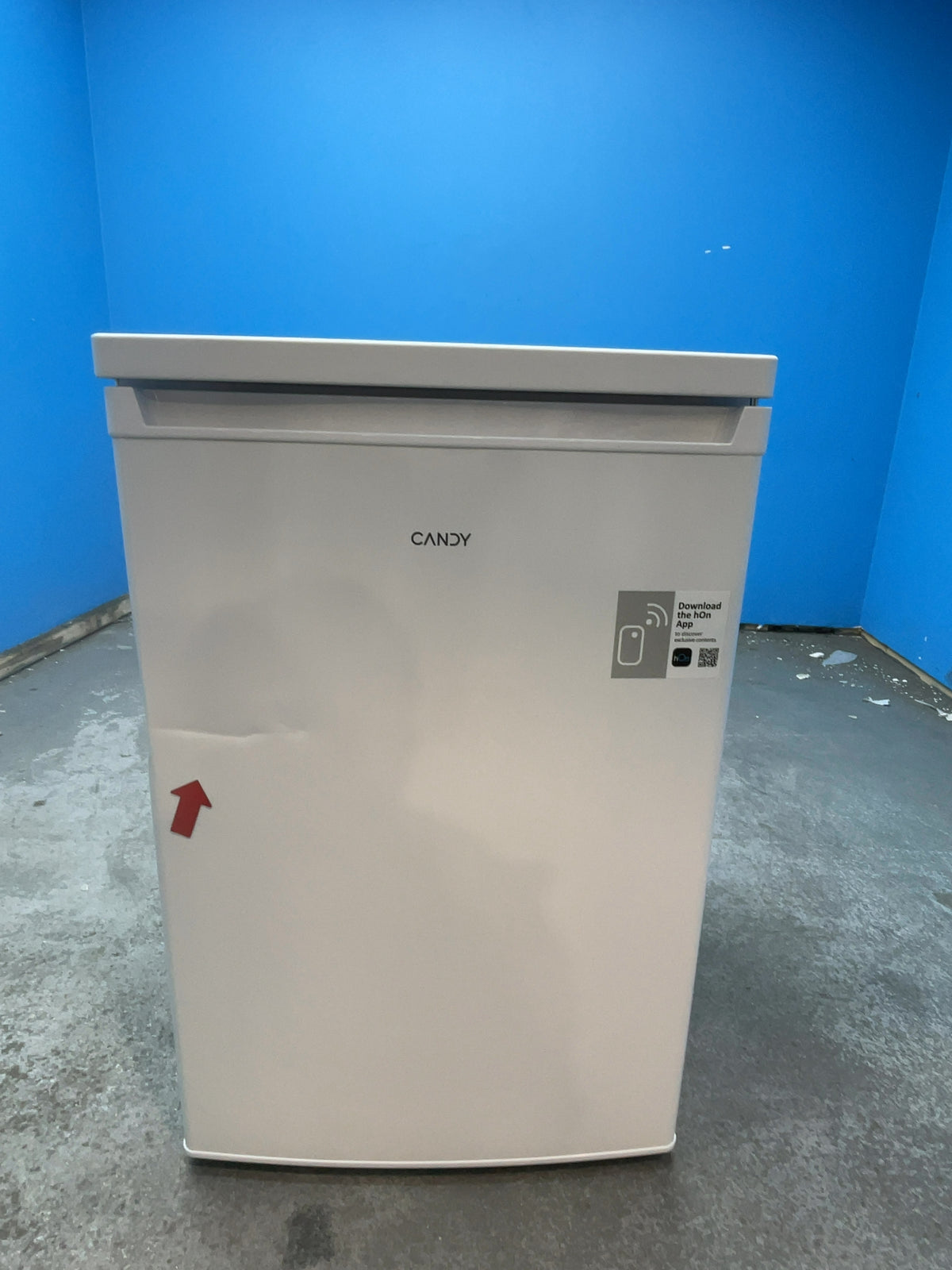 #GRC-166-496 - Candy CLHS58EWK 127 Litre 55cm Under Counter Fridge