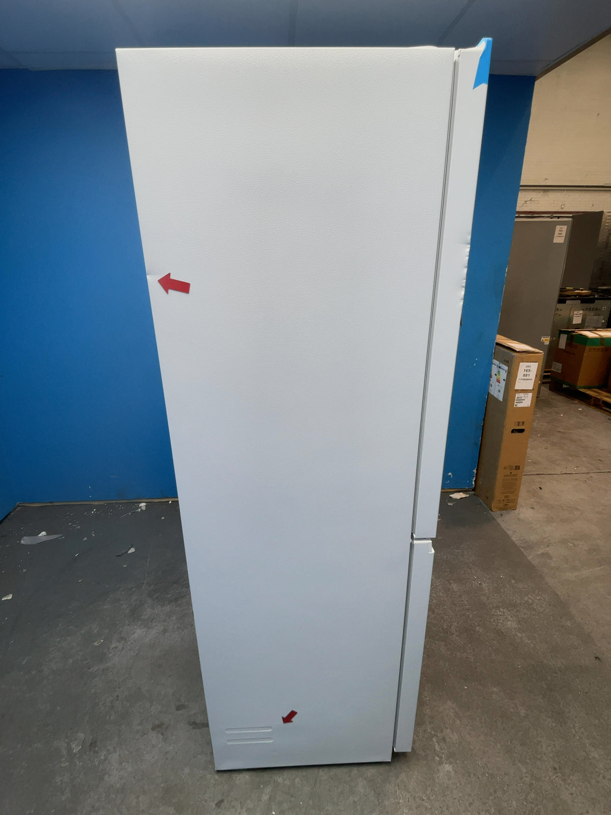 #GRC-166-504 - Hoover 54.5cm 50/50 Fridge Freezer – 306L, White, Total No Frost, Smart WiFi