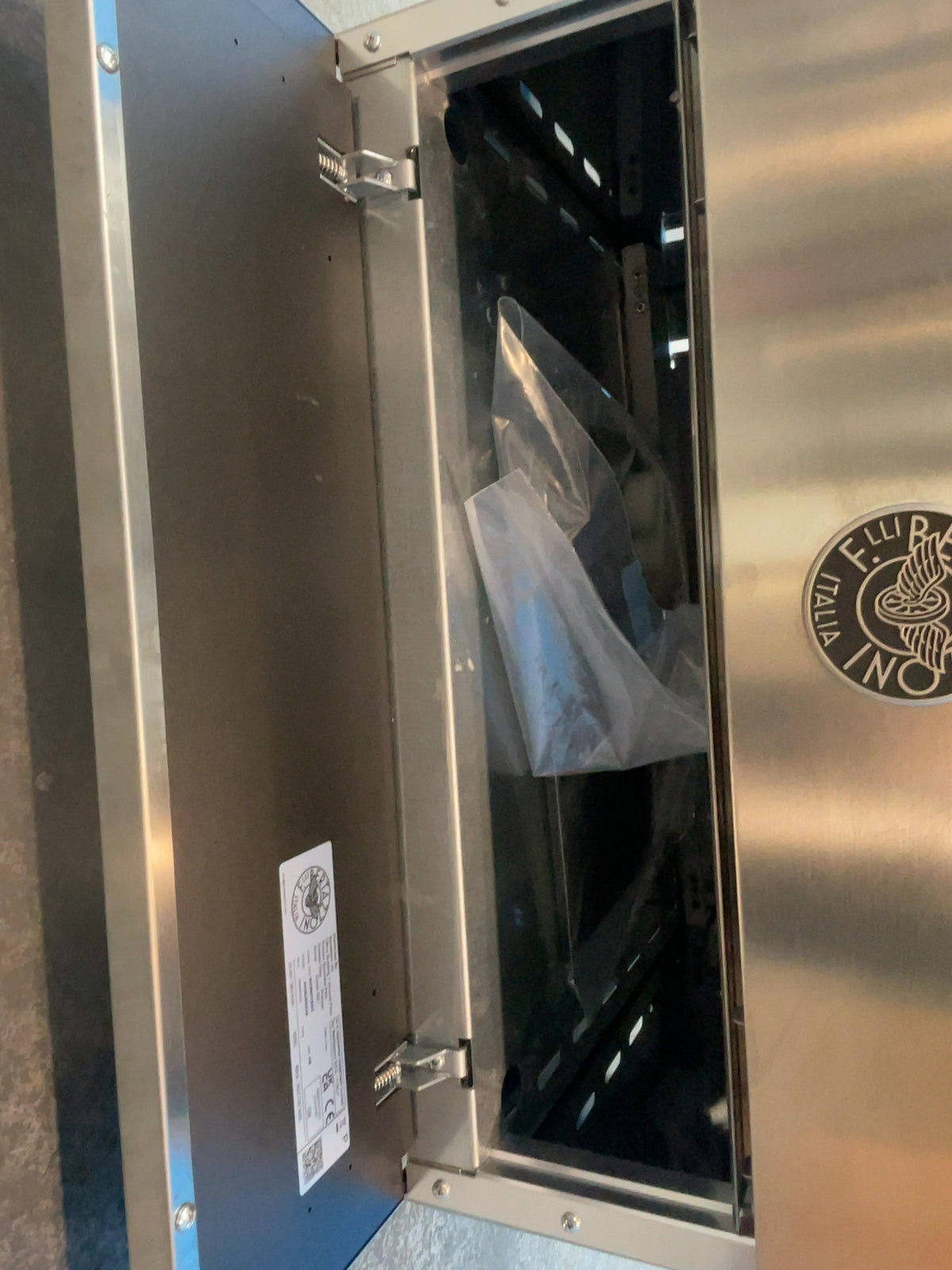 #GRC-166-524 - Bertazzoni Master Series 60cm Electric Range Cooker – 69L Capacity, 4 Zone Induction Hob, Stainless Steel