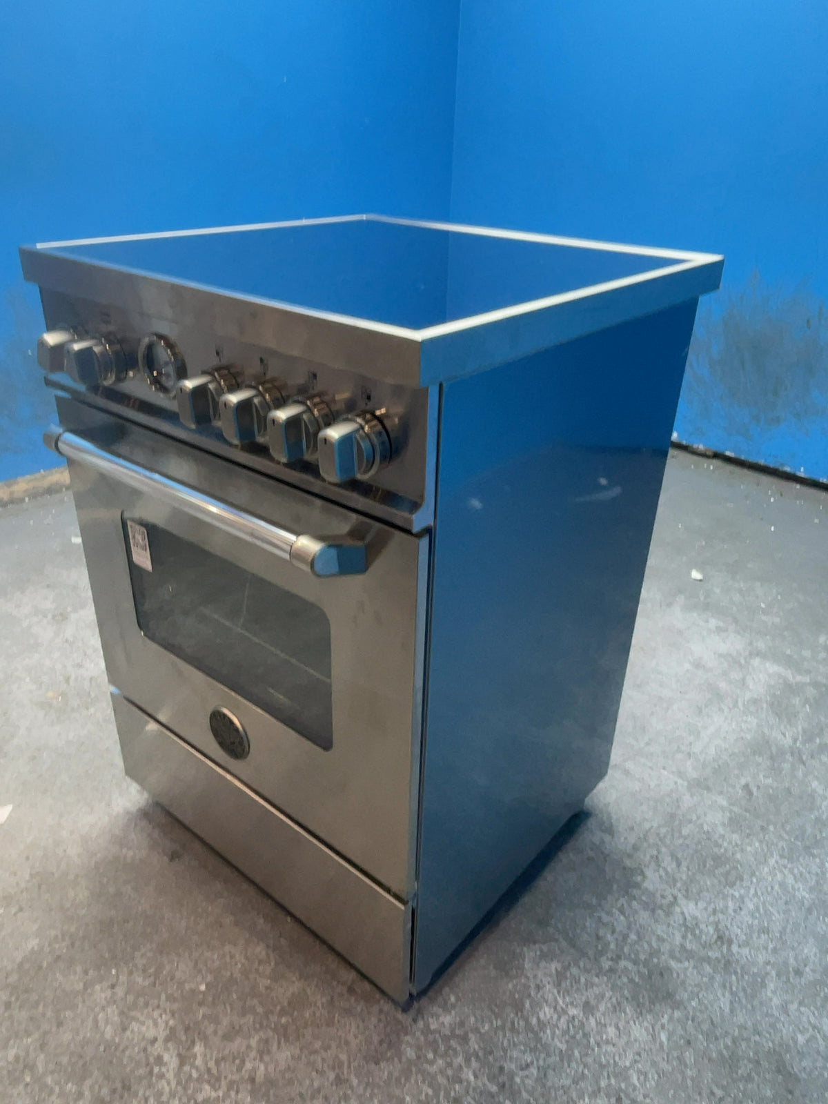 #GRC-166-524 - Bertazzoni Master Series 60cm Electric Range Cooker – 69L Capacity, 4 Zone Induction Hob, Stainless Steel
