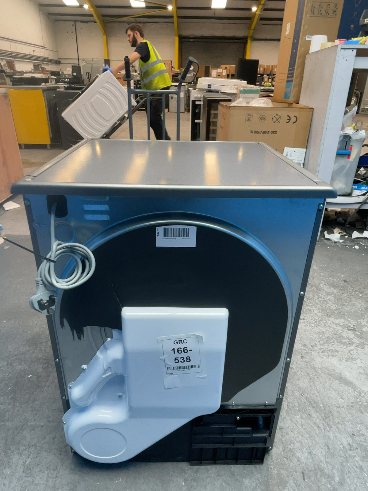 #GRC-166-538 - Hoover 10kg Condenser Tumble Dryer – WiFi Connected, Grey, B Energy Rating