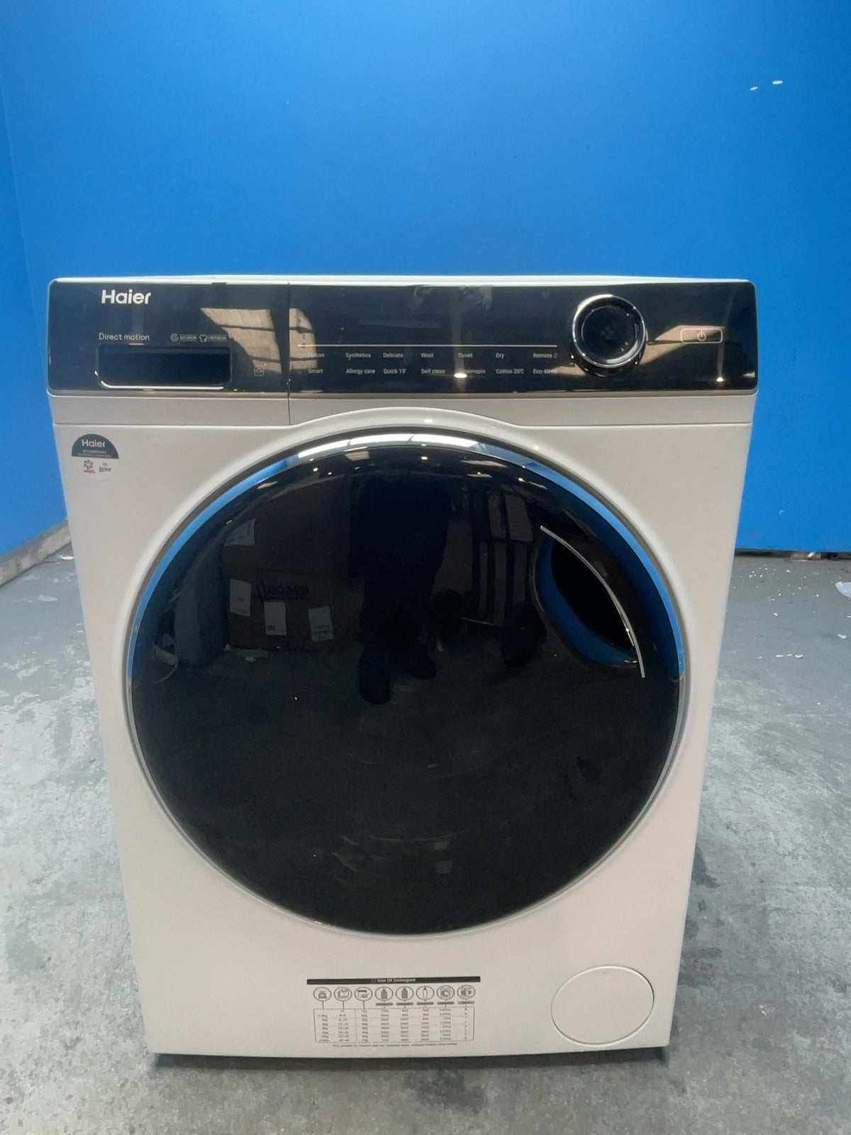 #GRC-166-539 - Haier Washer Dryer – 10kg Wash, 6kg Dry, 1400rpm, WiFi Connected, White