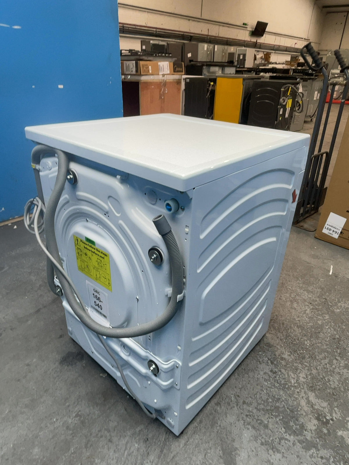 #GRC-166-540 - Haier 12kg 1400rpm Washing Machine – Direct Motion Motor, Steam Function, White