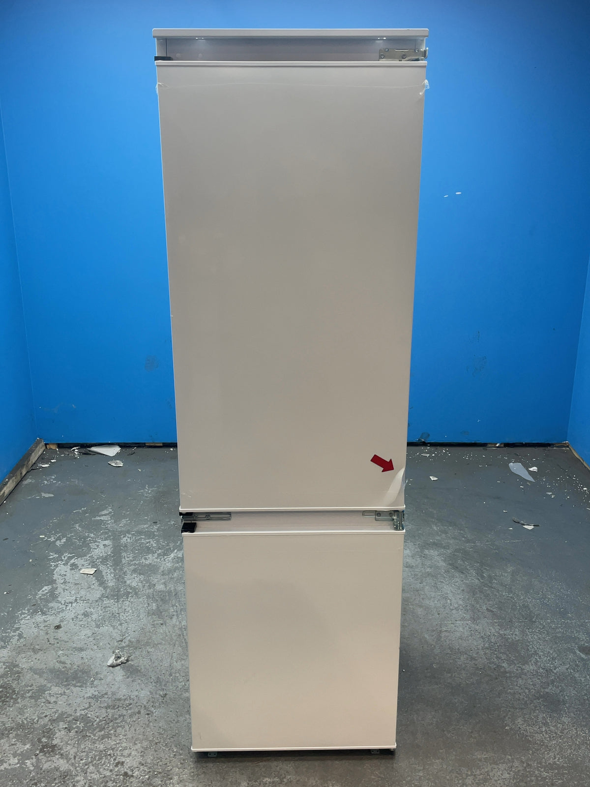 #GRC-166-560 - Candy Fresco 54cm Integrated 50/50 Fridge Freezer – 260L, White, Low Frost