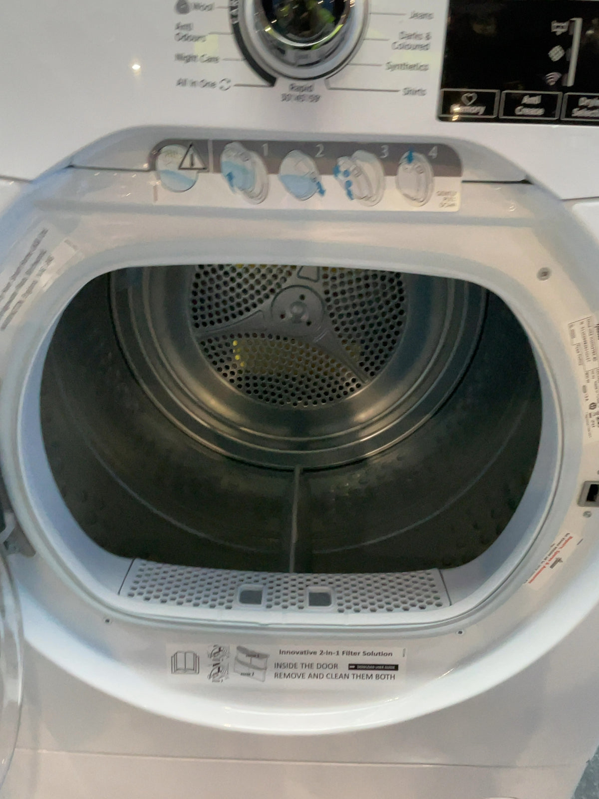 #GRC-166-569 - Hoover 10kg Heat Pump Tumble Dryer – WiFi Connected, White, D Energy Rating